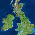 map of where the ceilidh band travels
