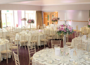 Rufflets country house hotel dining space